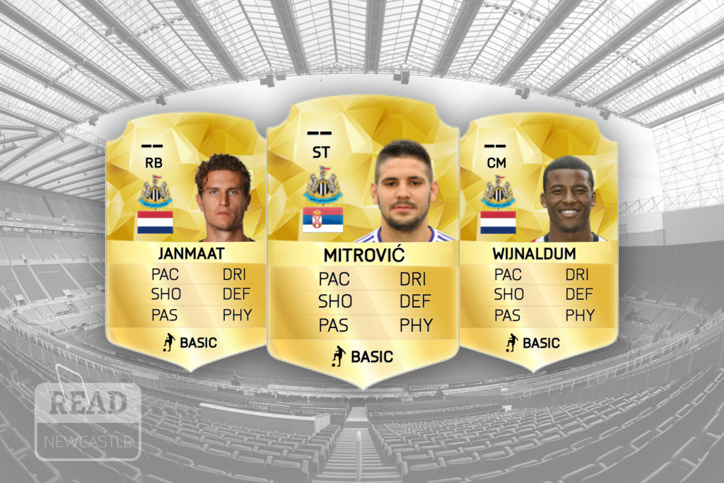Predicting Newcastle’s FIFA 16 ratings