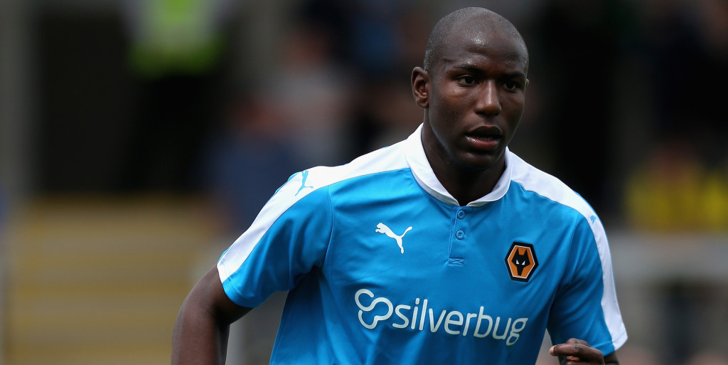 Benik Afobe being pursued by Newcastle