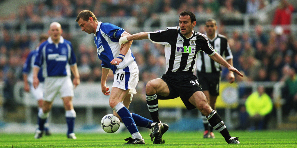 Players who have played for Newcastle and Everton