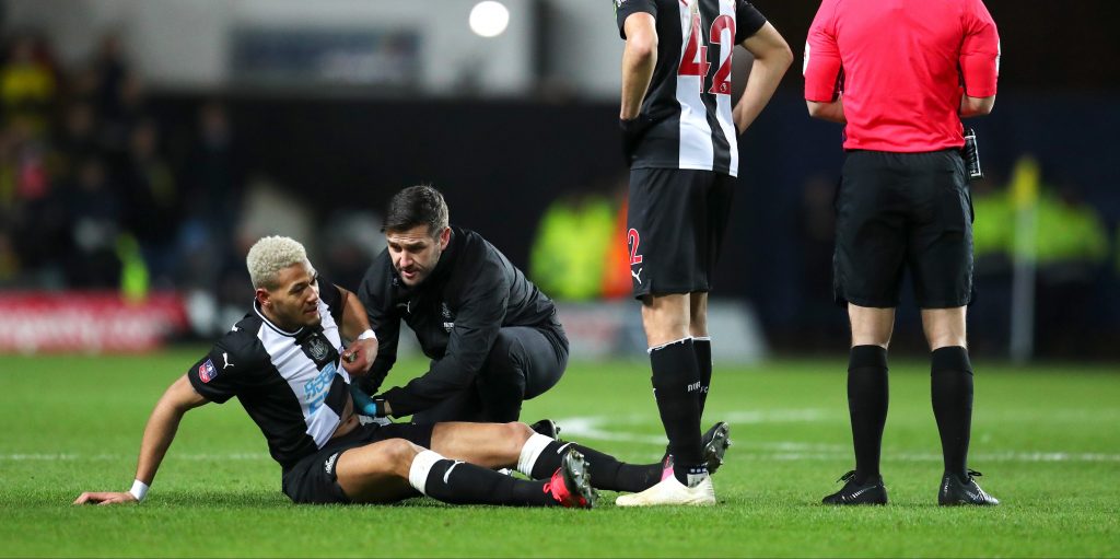 Newcastle fans react as the club are left with zero fit senior strikers