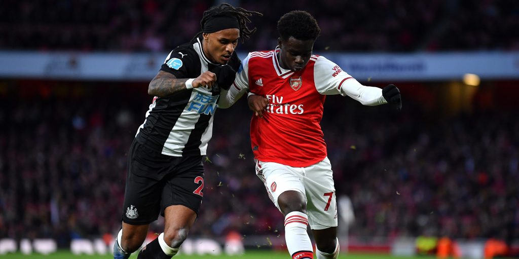Newcastle fans defend Lazaro after his mistakes against Arsenal