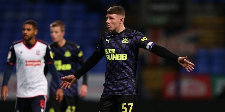 Newcastle fans urge Steve Bruce to call up Elliot Anderson to the first team