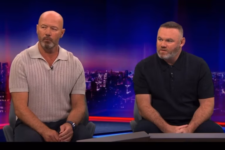 Shearer and Rooney