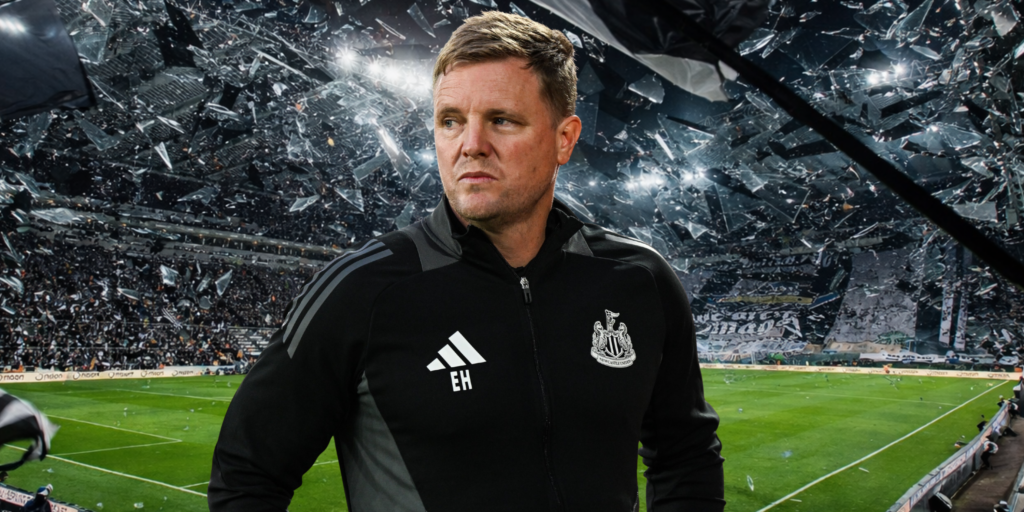 Eddie Howe, Newcastle United head coach. Copyright credit: existing ReadNewcastle media library image.