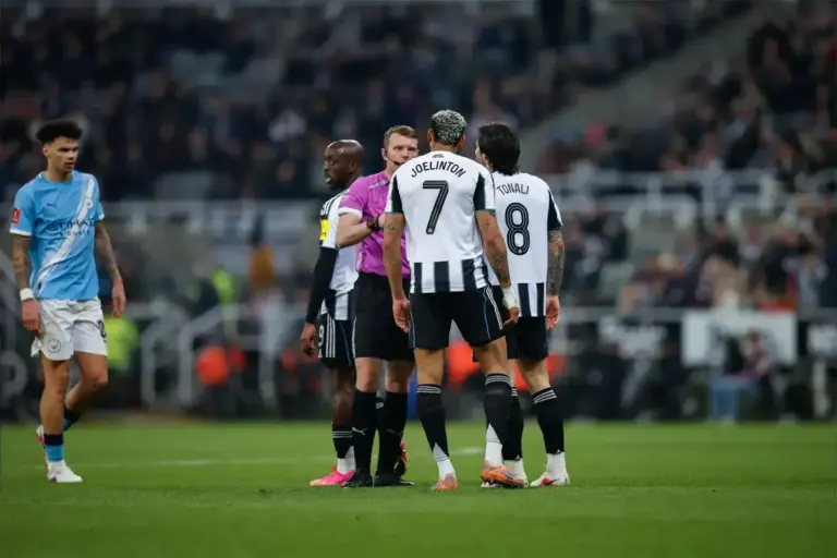 Newcastle United star could be suspended for Arsenal and Bournemouth fixtures