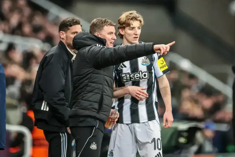 ‘No Point’: Eddie Howe cagey over Anthony Gordon as Newcastle United and Bayern Munich open talks