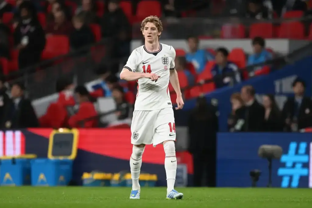 Newcastle star Anthony Gordon comes in for criticism after England loss