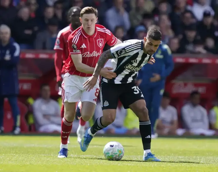 What Elliot Anderson said after scoring for Nottingham Forest against Newcastle United