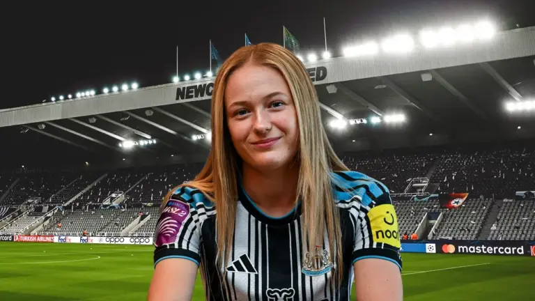 Newcastle’s Abbie Richardson reveals family pride after senior debut