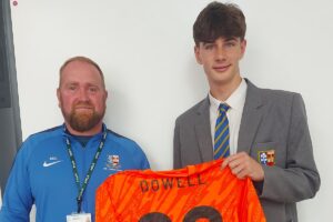 Roman Dowell’s rapid Newcastle rise continues at just 16
