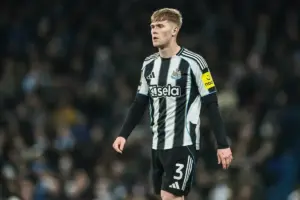 Newcastle’s Lewis Hall eyes England start: Croatia TV and kick-off