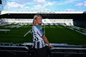 Newcastle’s Casi Gregson signs first professional deal after breakthrough week