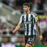 Newcastle’s Lewis Miley leaves England squad after training injury